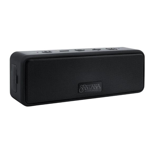 SANTANA SAMBA SPEAKER NEW! 20-WATT WATERPROOF HIGH POWER SPEAKER BLACK - Picture 3 of 4